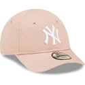 sapkak-ivelt-rozsaszin-allithato-gyereknek-9forty-league-essential-new-york-yankees-mlb-new-era