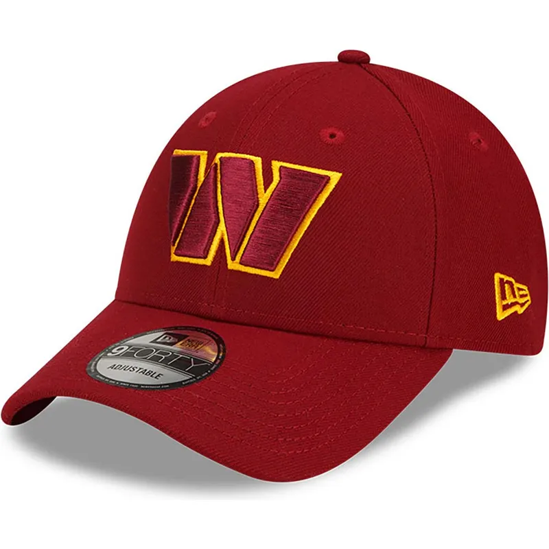 sapkak-ivelt-piros-allithato-9forty-the-league-washington-commanders-nfl-new-era