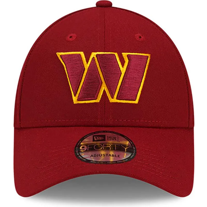 sapkak-ivelt-piros-allithato-9forty-the-league-washington-commanders-nfl-new-era