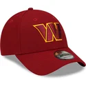 sapkak-ivelt-piros-allithato-9forty-the-league-washington-commanders-nfl-new-era