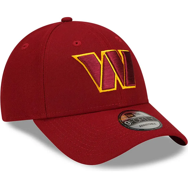 sapkak-ivelt-piros-allithato-9forty-the-league-washington-commanders-nfl-new-era