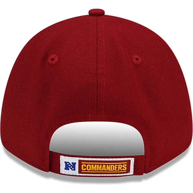 sapkak-ivelt-piros-allithato-9forty-the-league-washington-commanders-nfl-new-era