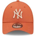 sapkak-ivelt-narancssarga-allithato-9forty-league-essential-new-york-yankees-mlb-new-era