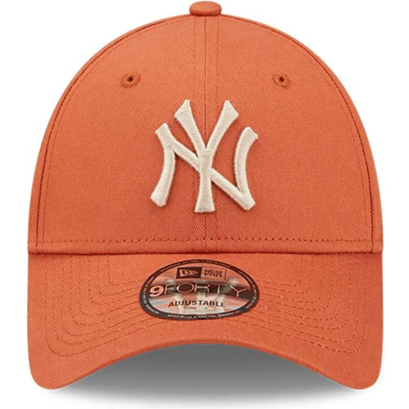 sapkak-ivelt-narancssarga-allithato-9forty-league-essential-new-york-yankees-mlb-new-era