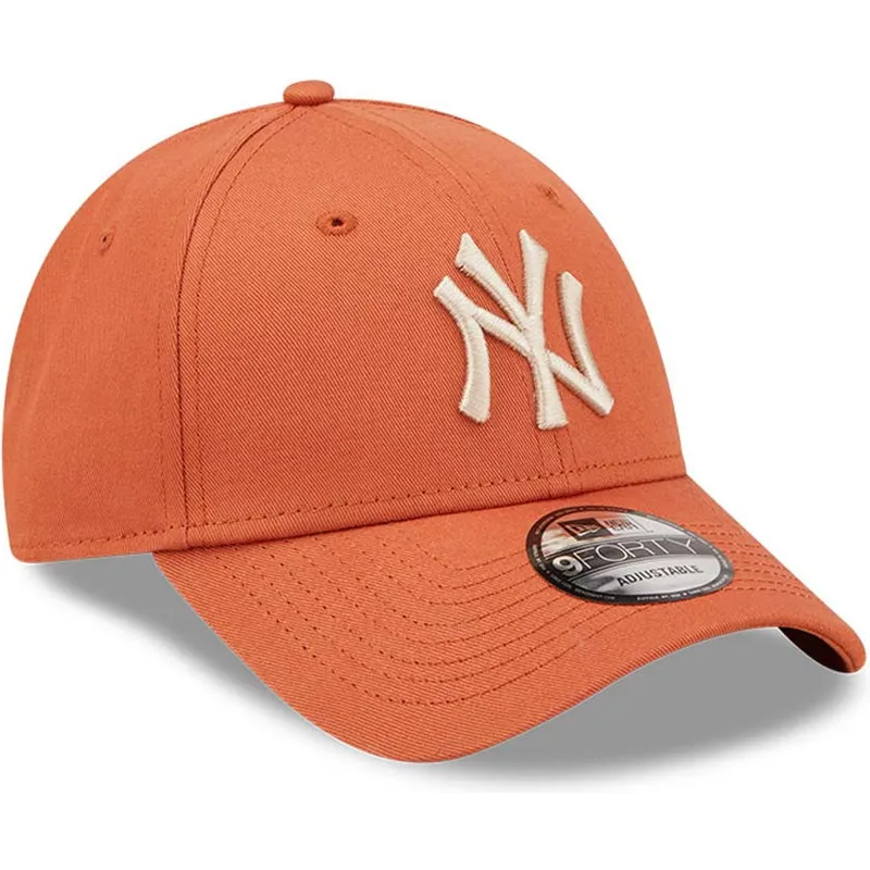 sapkak-ivelt-narancssarga-allithato-9forty-league-essential-new-york-yankees-mlb-new-era
