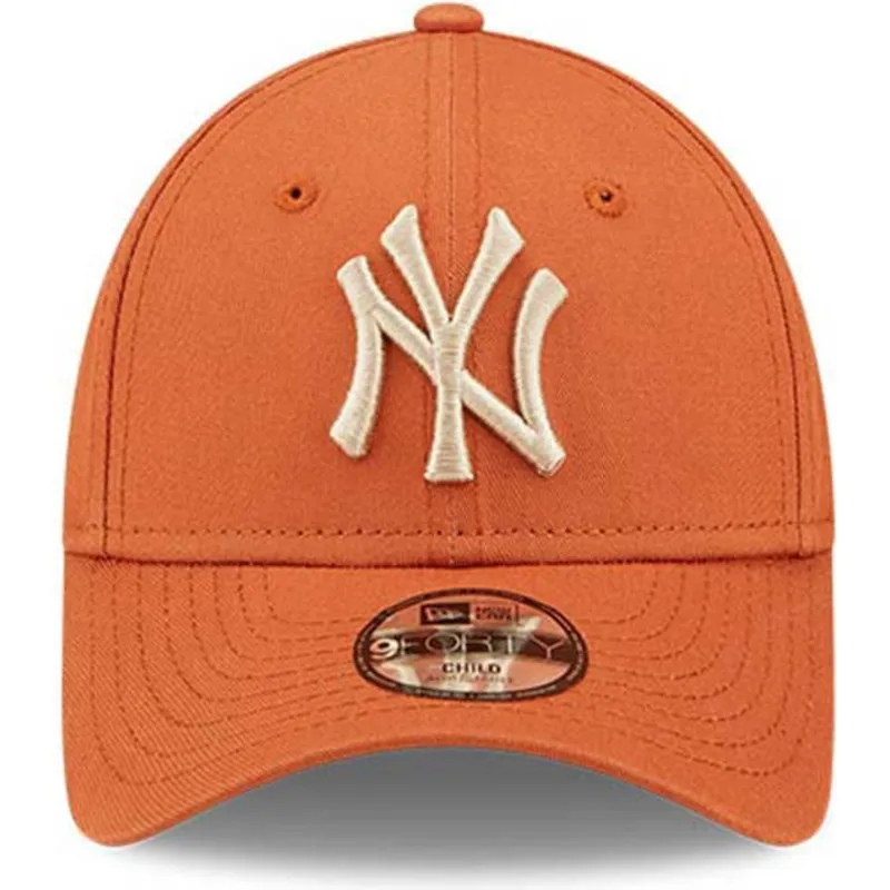 cap-ivelt-oranzhev-reguliruema-lenta-gyereknek-9forty-league-essential-new-york-yankees-mlb-new-era