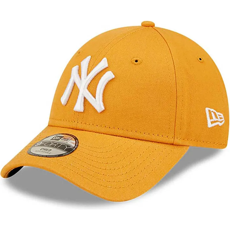 cap-ivelt-oranzhev-reguliruema-lenta-gyereknek-9forty-league-essential-new-york-yankees-mlb-new-era