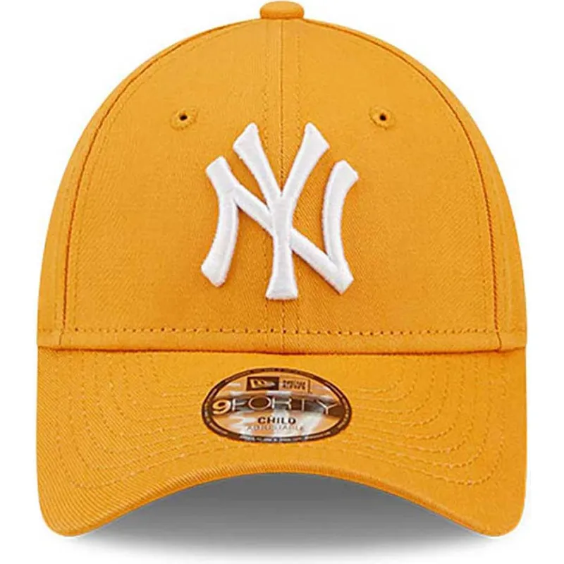 cap-ivelt-oranzhev-reguliruema-lenta-gyereknek-9forty-league-essential-new-york-yankees-mlb-new-era