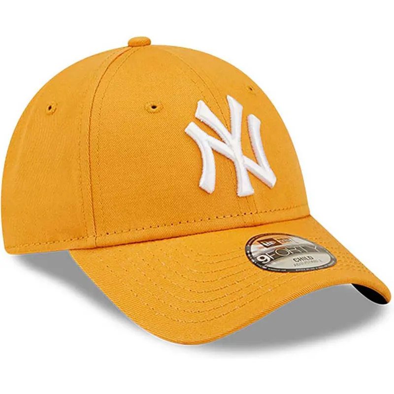 cap-ivelt-oranzhev-reguliruema-lenta-gyereknek-9forty-league-essential-new-york-yankees-mlb-new-era