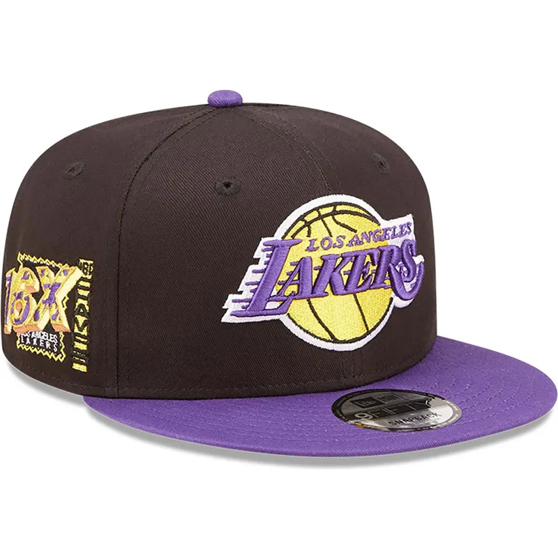 sapkak-lapos-fekete-snapback-9fifty-team-patch-los-angeles-lakers-nba-new-era