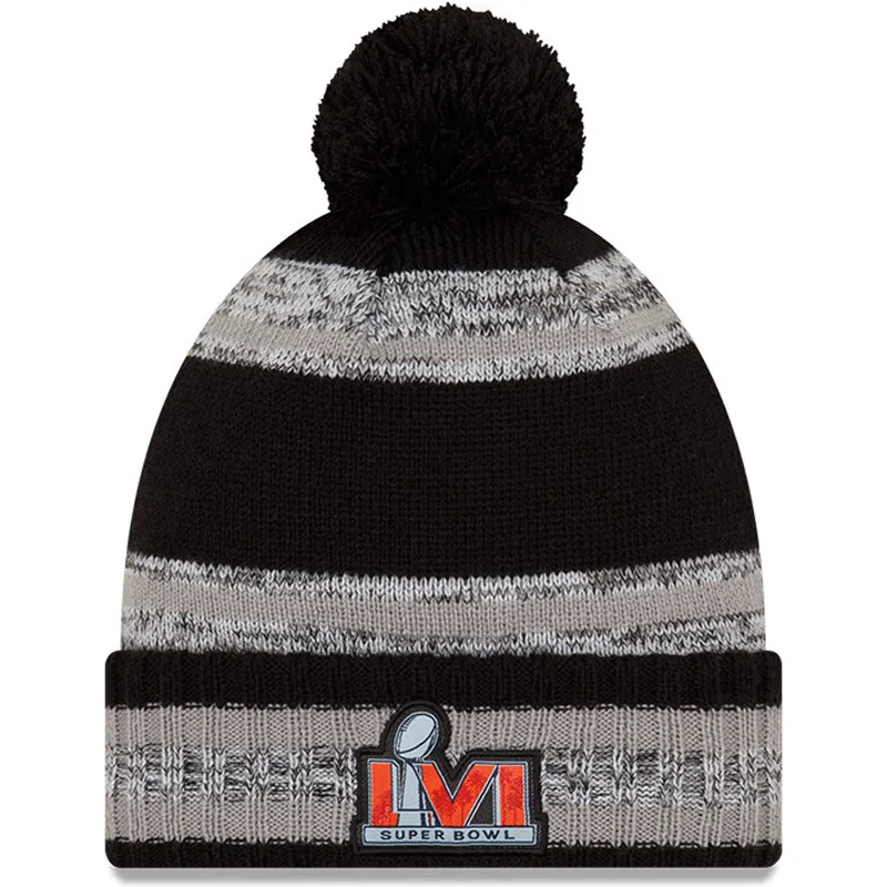 sapkak-pompon-fekete-parade-knit-super-bowl-champions-lvi-2022-los-angeles-rams-nfl-new-era