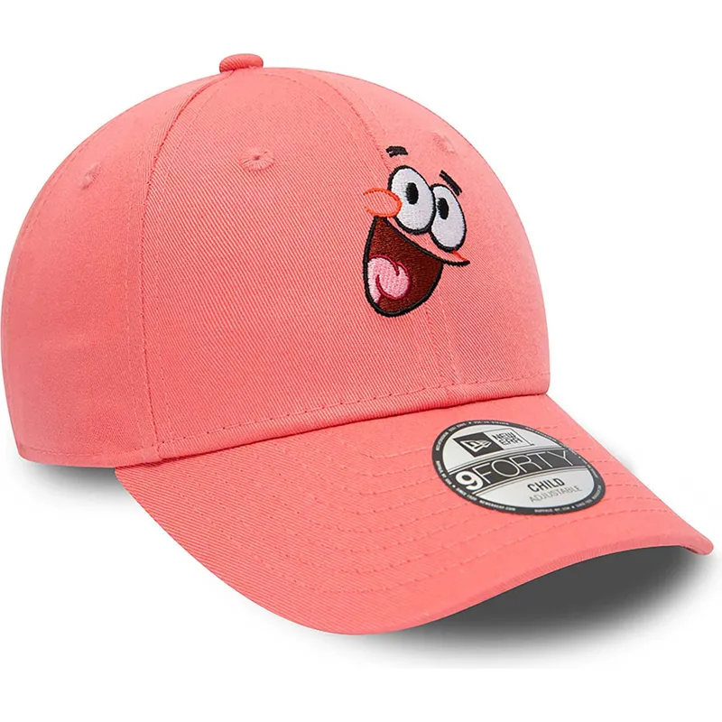 sapkak-ivelt-rozsaszin-allithato-gyereknek-9forty-spongebob-es-patrik-csillag-new-era sapkak-ivelt-rozsaszin-allithato-gyereknek-9forty-spongebob-es-patrik-csillag-new-era