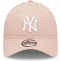 sapkak-ivelt-rozsaszin-allithato-9twenty-league-essential-new-york-yankees-mlb-new-era