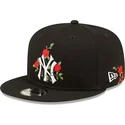 sapkak-lapos-fekete-snapback-9fifty-flower-new-york-yankees-mlb-new-era