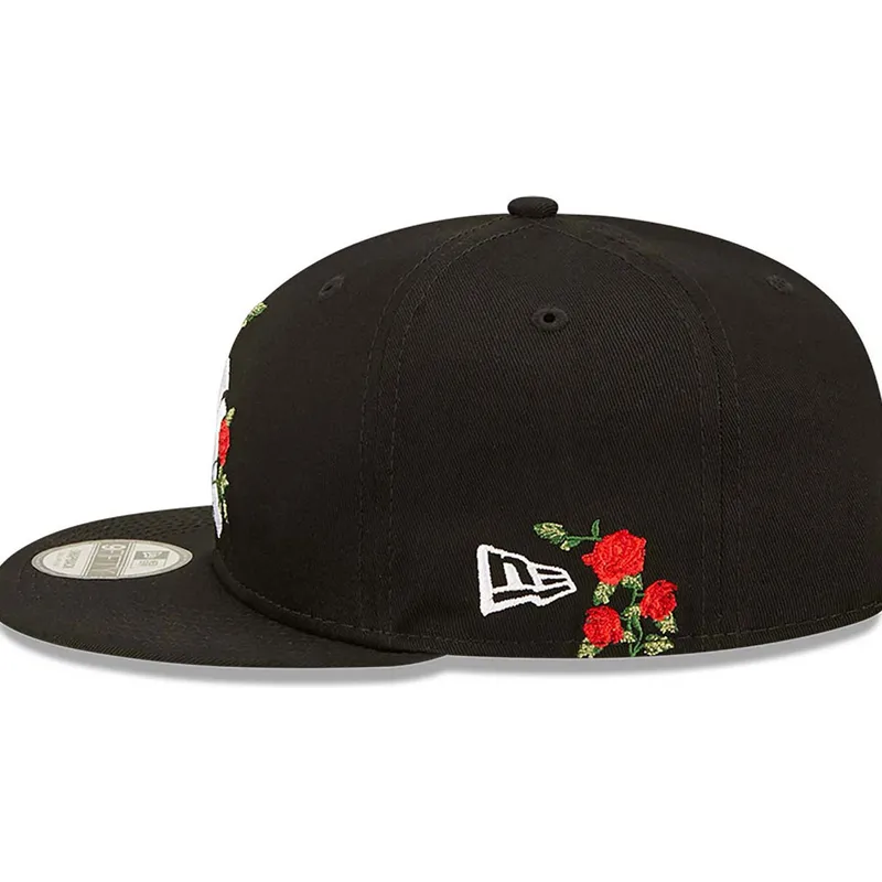 sapkak-lapos-fekete-snapback-9fifty-flower-new-york-yankees-mlb-new-era