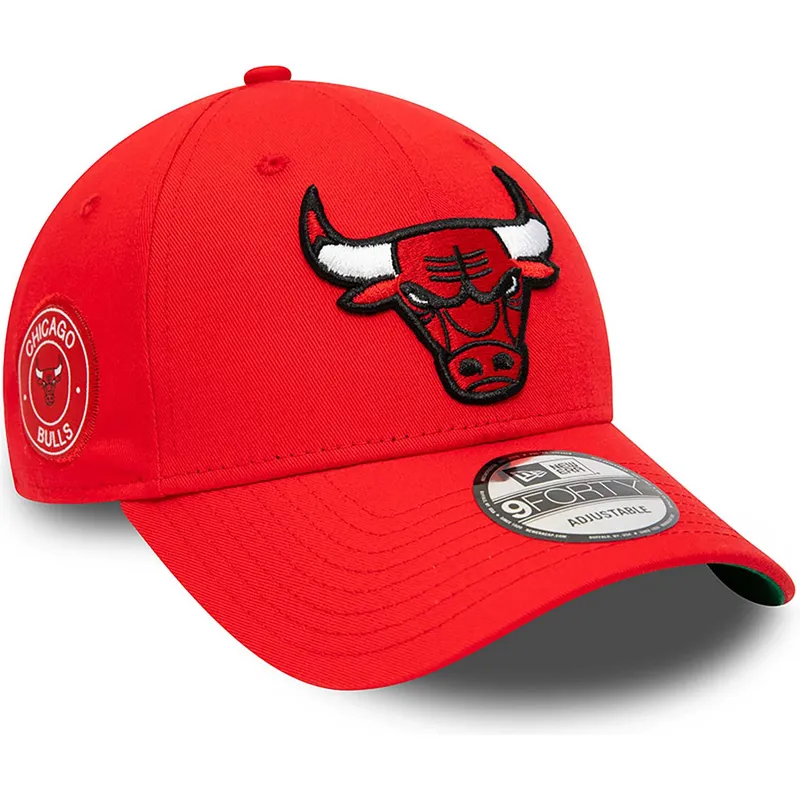 sapkak-ivelt-piros-allithato-9forty-team-side-patch-chicago-bulls-nba-new-era