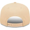 beige-snapback-9fifty-league-essential-kappe-der-new-york-yankees-mlb-von-new-era