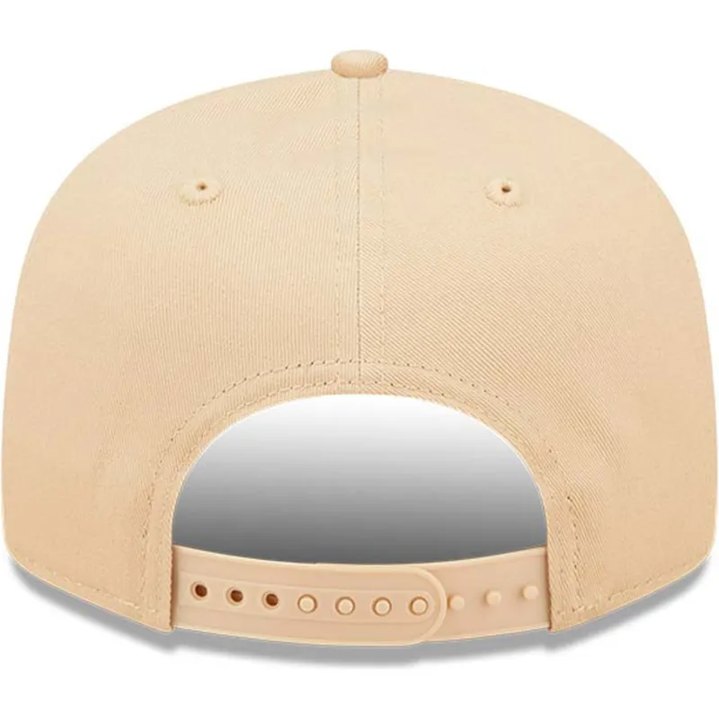 sapkak-lapos-bezs-snapback-9fifty-league-essential-new-york-yankees-mlb-new-era