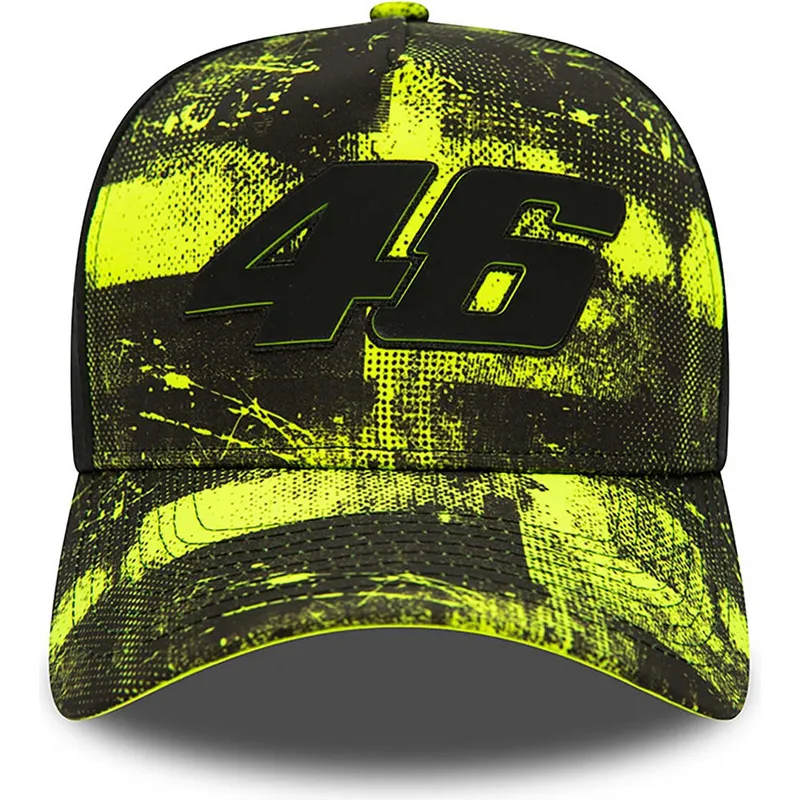 sapkak-ivelt-sarga-snapback-valentino-rossi-vr46-9forty-all-over-print-valentino-rossi-vr46-motogp-new-era