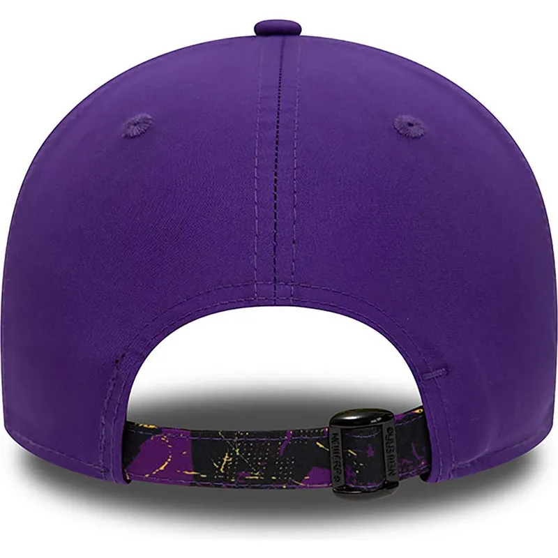 sapkak-ivelt-lila-allithato-9forty-print-infill-los-angeles-lakers-nba-new-era