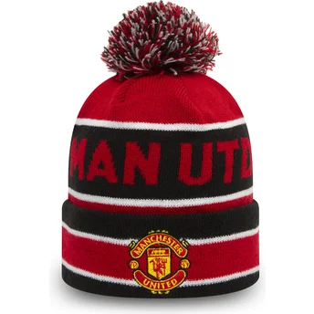 Cap помпон червен negro Cuff Jake Manchester United Football Club Premier League New Era