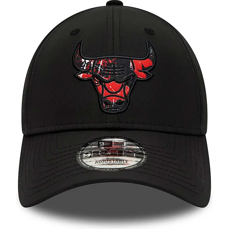 sapkak-ivelt-fekete-allithato-9forty-print-infill-chicago-bulls-nba-new-era