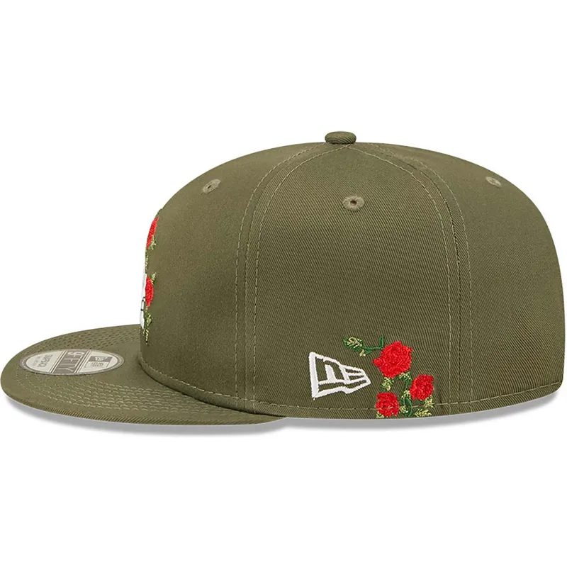 sapkak-lapos-zold-snapback-9fifty-flower-los-angeles-dodgers-mlb-new-era