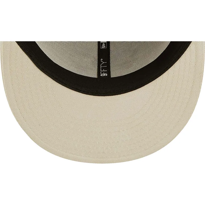 sapkak-lapos-bezs-snapback-9fifty-flower-chicago-white-sox-mlb-new-era
