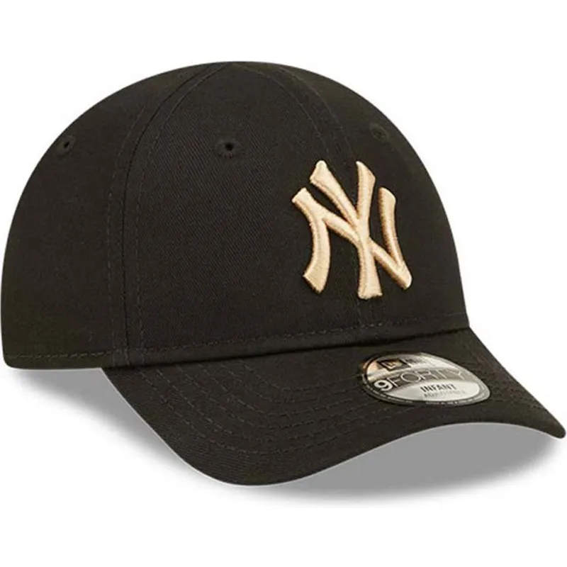 sapkak-ivelt-fekete-allithato-pant-gyereknek-pequeno-9forty-league-essential-new-york-yankees-mlb-new-era
