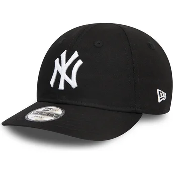 Sapkák ívelt fekete állítható gyereknek 9FORTY League Essential New York Yankees MLB New Era