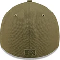 grune-gebogene-anpassbare-kappe-mit-grunem-logo-39thirty-diamond-era-der-los-angeles-dodgers-mlb-von-new-era