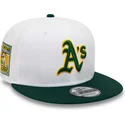sapkak-lapos-feher-snapback-rickey-henderson-9fifty-crown-patches-oakland-athletics-mlb-new-era