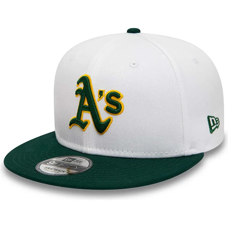 sapkak-lapos-feher-snapback-rickey-henderson-9fifty-crown-patches-oakland-athletics-mlb-new-era