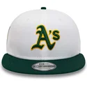 sapkak-lapos-feher-snapback-rickey-henderson-9fifty-crown-patches-oakland-athletics-mlb-new-era