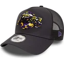 grau-trucker-kappe-a-frame-team-camo-infill-los-angeles-lakers-nba-von-new-era