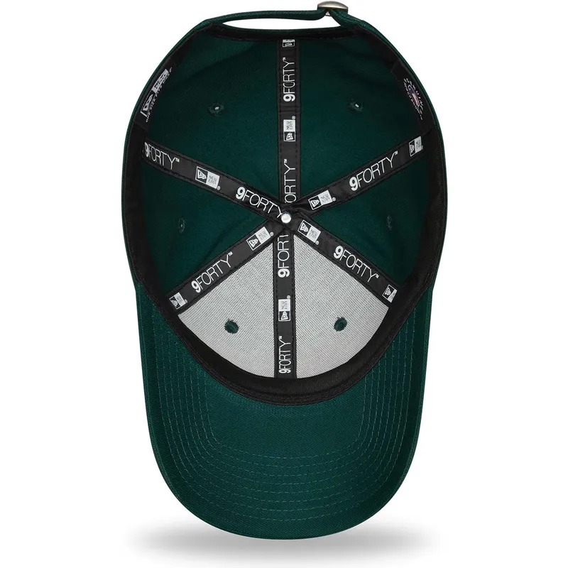 cap-ivelt-zelen-reguliruema-lenta-9forty-league-essential-new-york-yankees-mlb-new-era