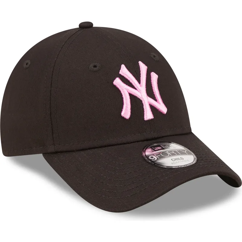sapkak-ivelt-fekete-allithato-gyereknek-rosa-9forty-league-essential-new-york-yankees-mlb-new-era