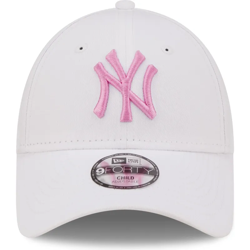 sapkak-ivelt-feher-allithato-gyereknek-rosa-9forty-league-essential-new-york-yankees-mlb-new-era