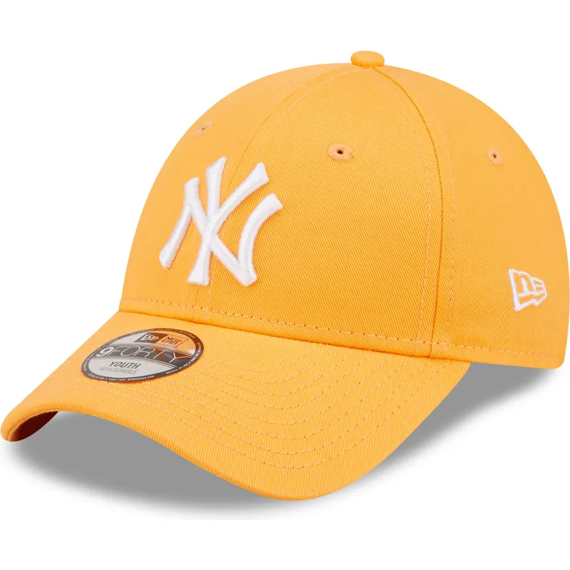 sapkak-ivelt-narancssarga-allithato-gyereknek-9forty-league-essential-new-york-yankees-mlb-new-era