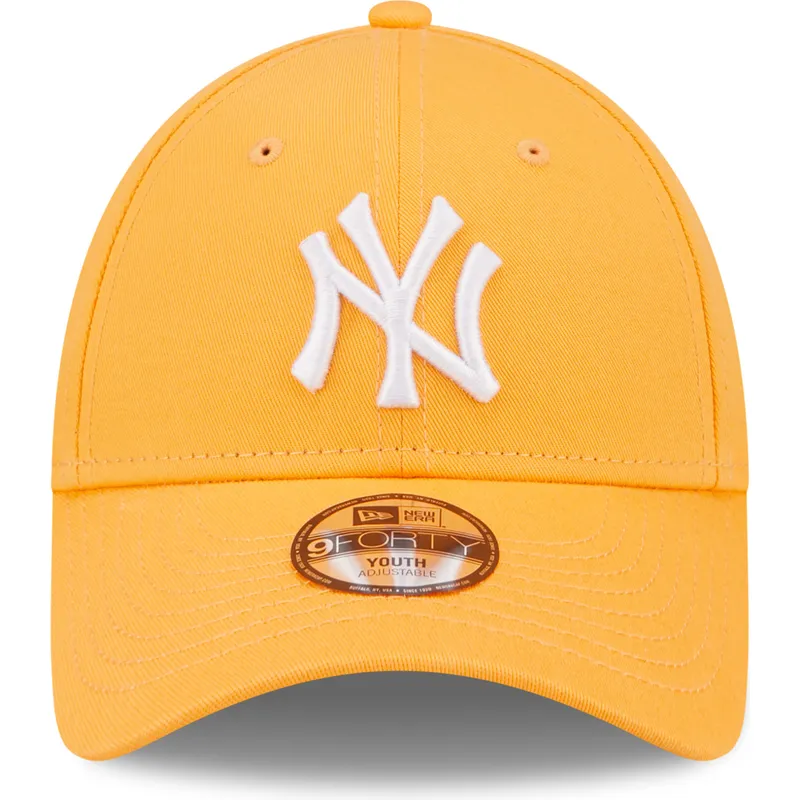 sapkak-ivelt-narancssarga-allithato-gyereknek-9forty-league-essential-new-york-yankees-mlb-new-era