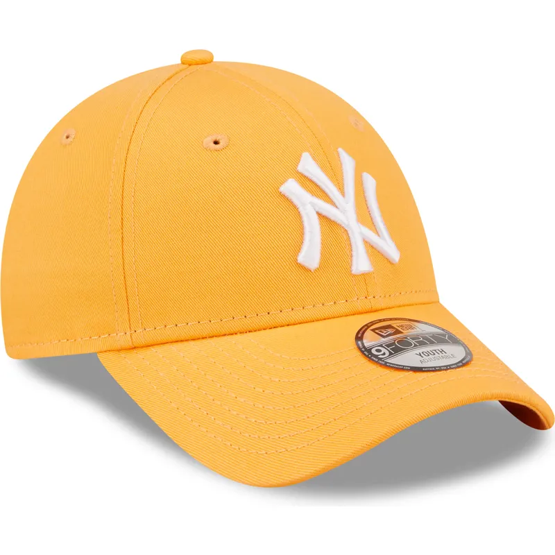 sapkak-ivelt-narancssarga-allithato-gyereknek-9forty-league-essential-new-york-yankees-mlb-new-era