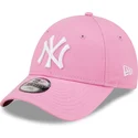 sapkak-ivelt-rozsaszin-allithato-gyereknek-9forty-league-essential-new-york-yankees-mlb-new-era