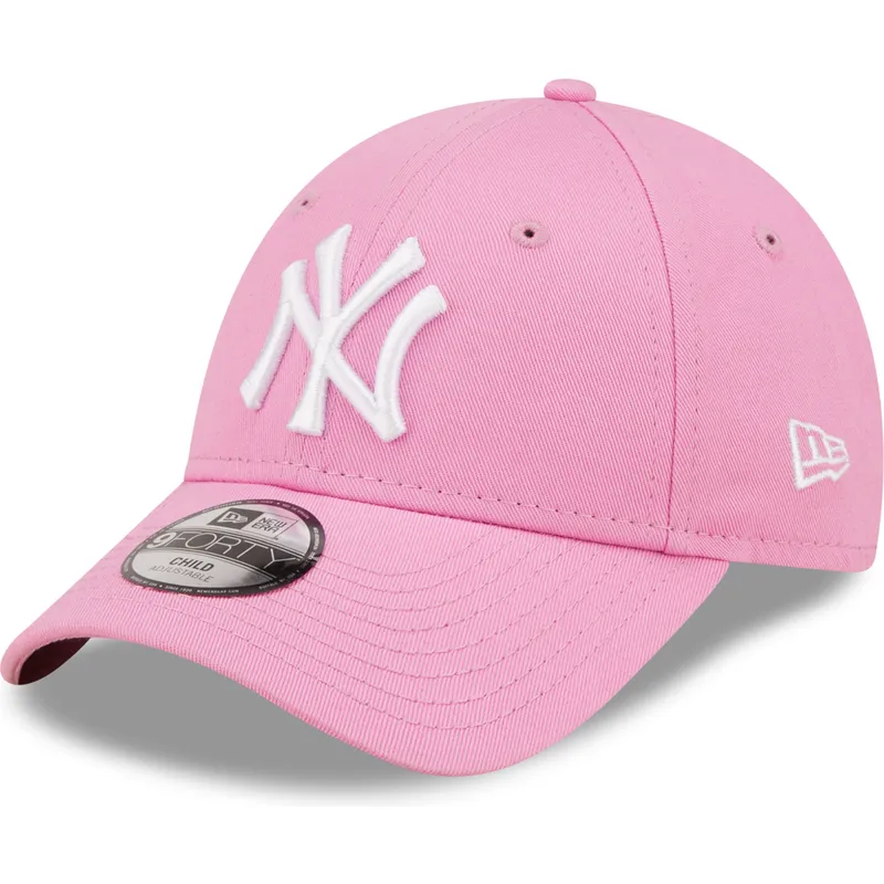 sapkak-ivelt-rozsaszin-allithato-gyereknek-9forty-league-essential-new-york-yankees-mlb-new-era sapkak-ivelt-rozsaszin-allithato-gyereknek-9forty-league-essential-new-york-yankees-mlb-new-era