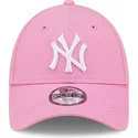 sapkak-ivelt-rozsaszin-allithato-gyereknek-9forty-league-essential-new-york-yankees-mlb-new-era