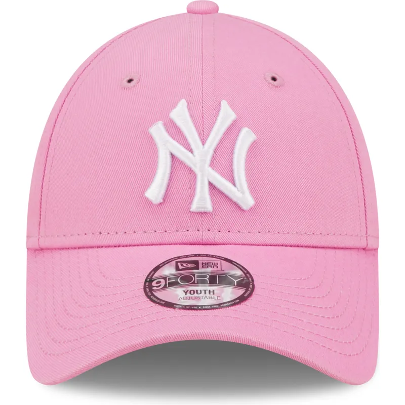 sapkak-ivelt-rozsaszin-allithato-gyereknek-9forty-league-essential-new-york-yankees-mlb-new-era sapkak-ivelt-rozsaszin-allithato-gyereknek-9forty-league-essential-new-york-yankees-mlb-new-era