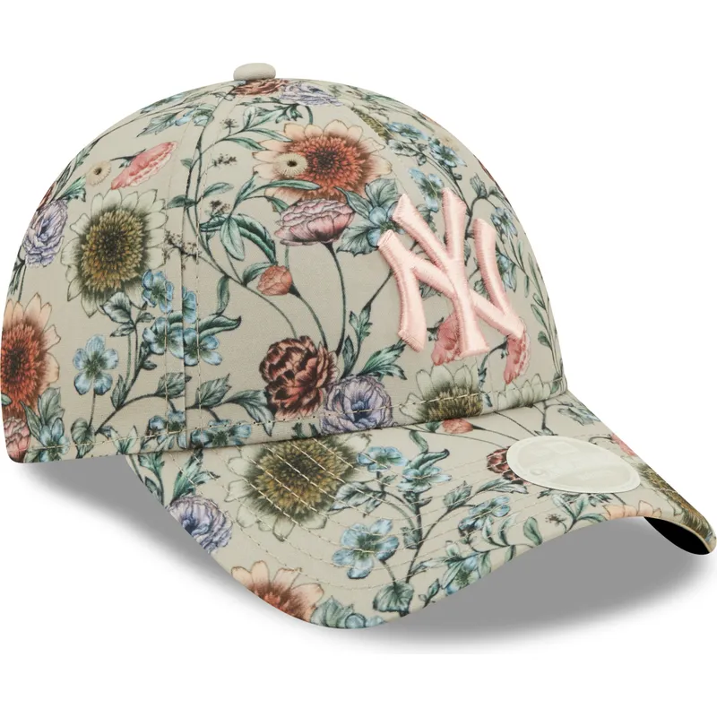 sapkak-ivelt-bezs-allithato-9forty-all-over-print-floral-new-york-yankees-mlb-new-era