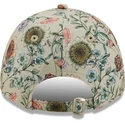 cap-ivelt-bezhov-reguliruema-lenta-9forty-all-over-print-floral-new-york-yankees-mlb-new-era