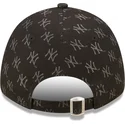 new-era-new-york-yankees-mlb-9forty-monogram-justerbar-svart-bojd-keps-for-dam