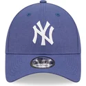 sapkak-ivelt-kek-allithato-9forty-linen-new-york-yankees-mlb-new-era