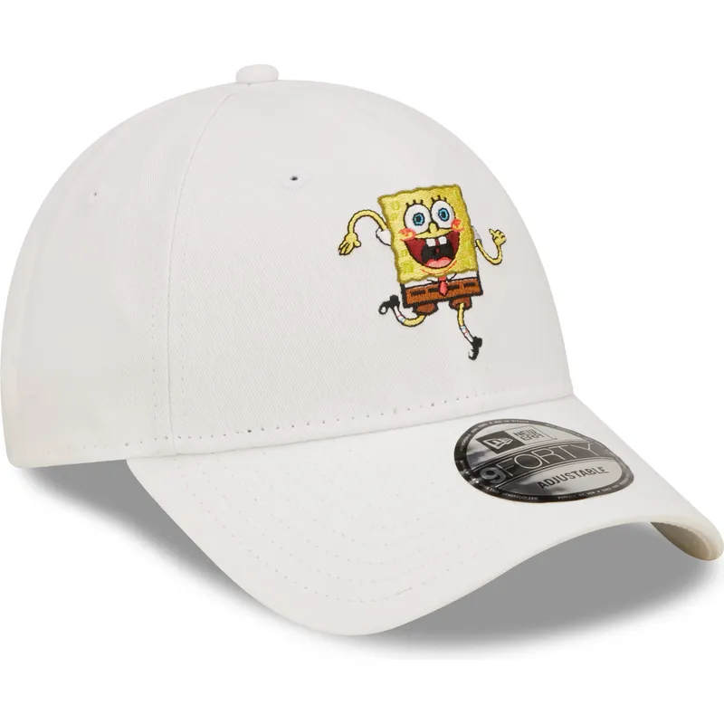 sapkak-ivelt-feher-allithato-9forty-spongebob-new-era